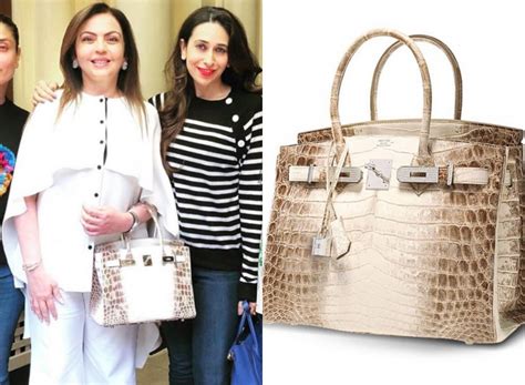 nita ambani hermes bag